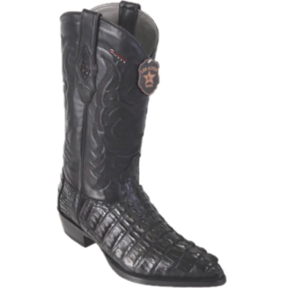 Men’s Los Altos Caiman Tail Boots J Toe