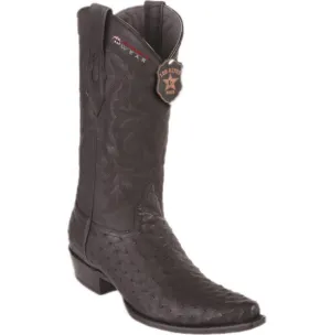 Men’s Los Altos Ostrich Boots Snip Toe