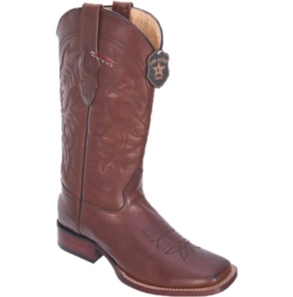 Men’s Los Altos PullUp Boots Wide Square Toe