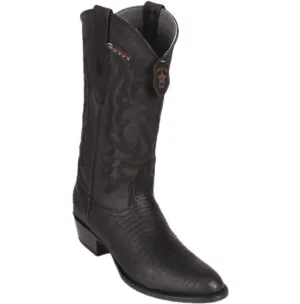 Men’s Los Altos Teju Lizard (Greasy Finish) Boots Round Toe