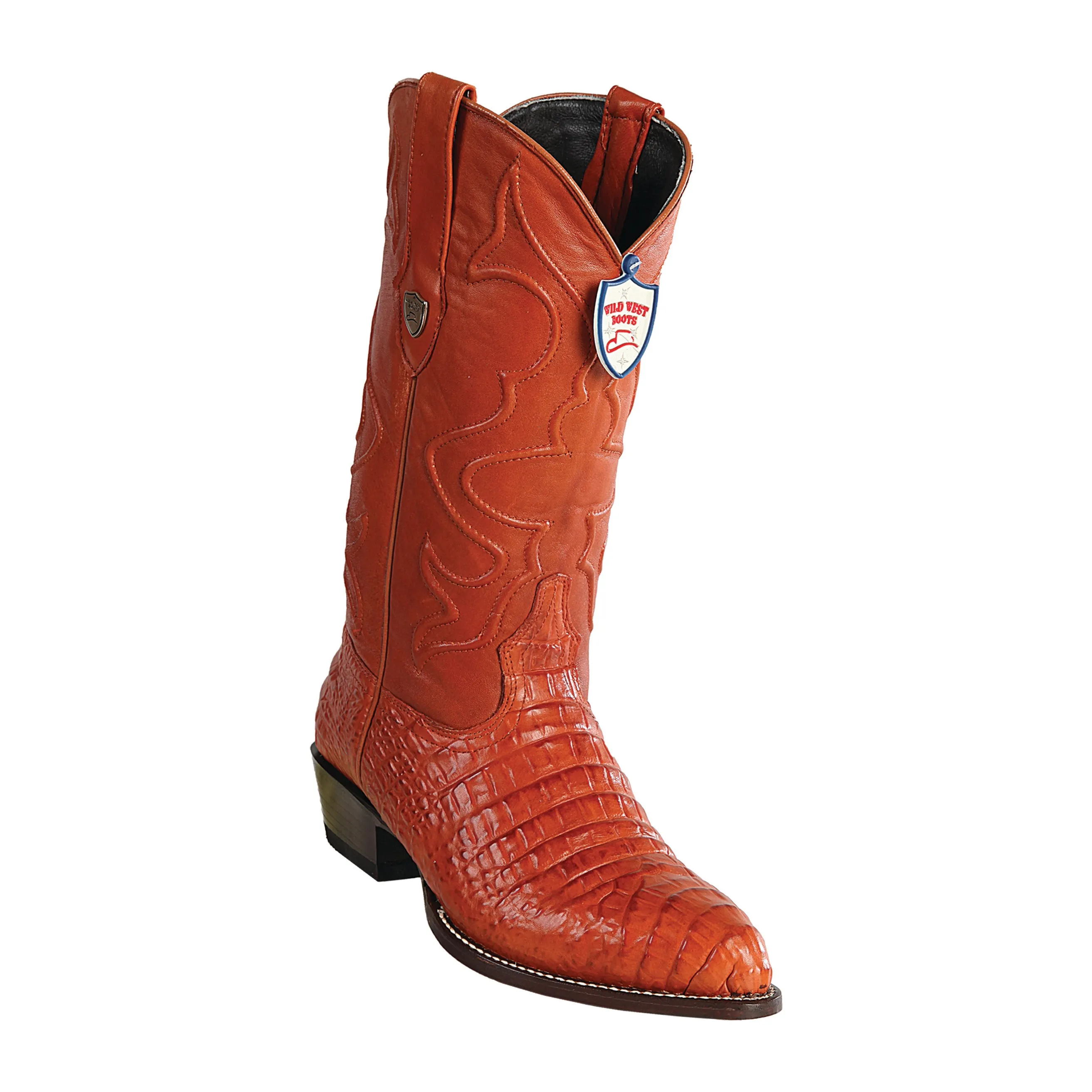 Men's Wild West Caiman Belly Print Boots J Toe