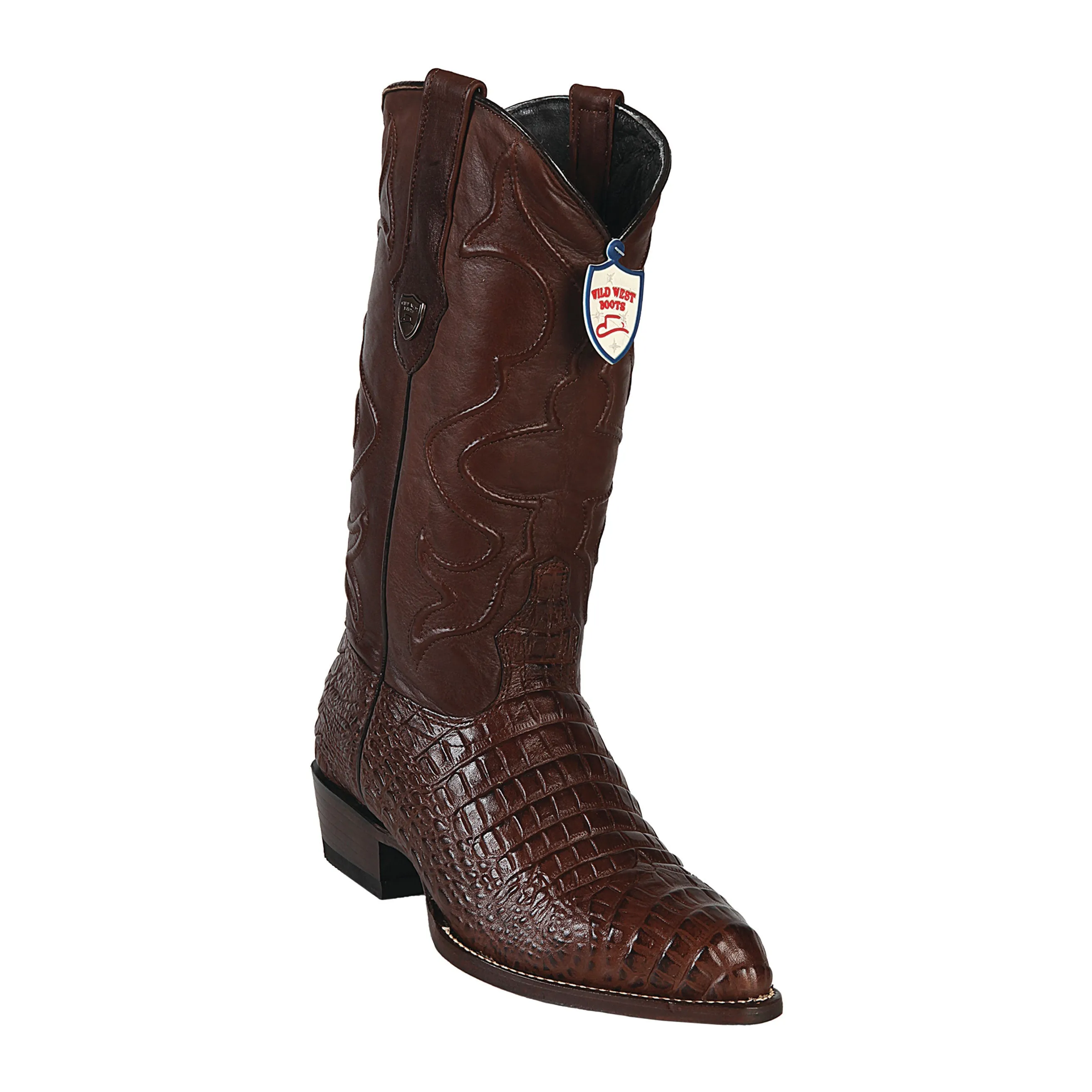 Men's Wild West Caiman Belly Print Boots J Toe