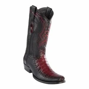 Men's Wild West Caiman Belly With Deer Boots Dubai Toe