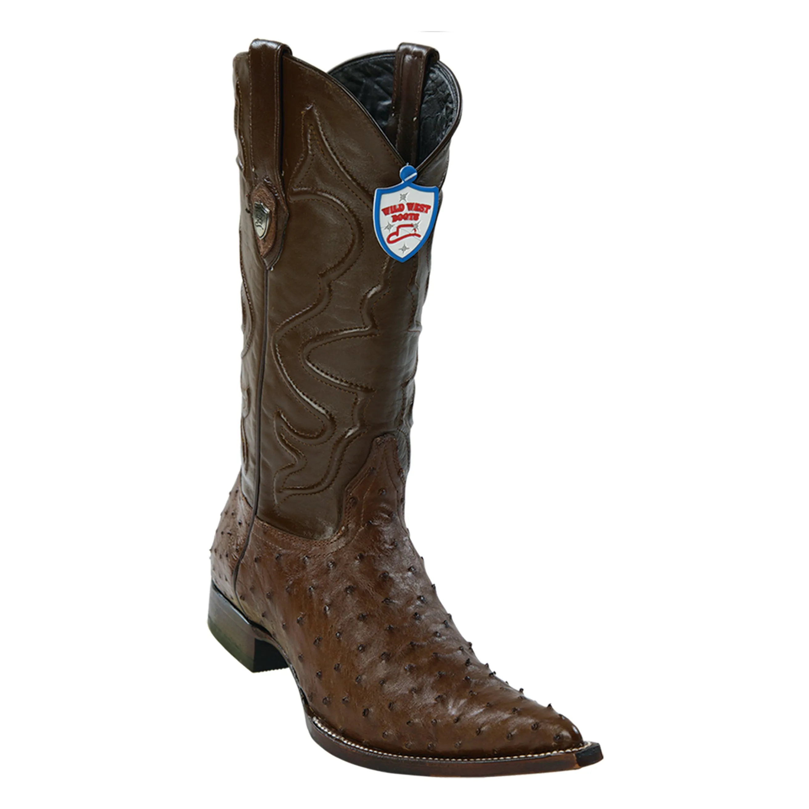 Men’s Wild West Ostrich Boots 3x Toe