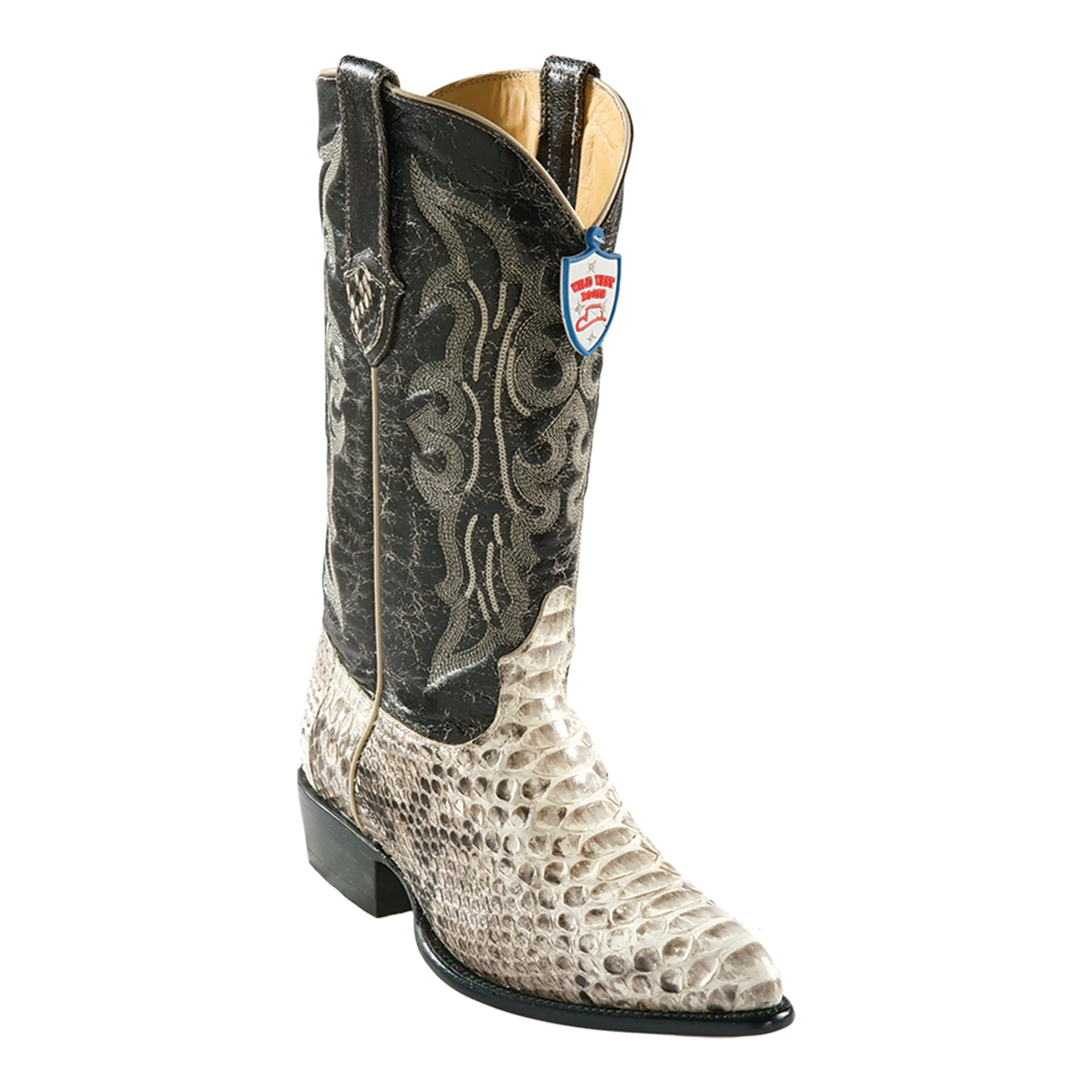 Men's Wild West Python Boots J Toe