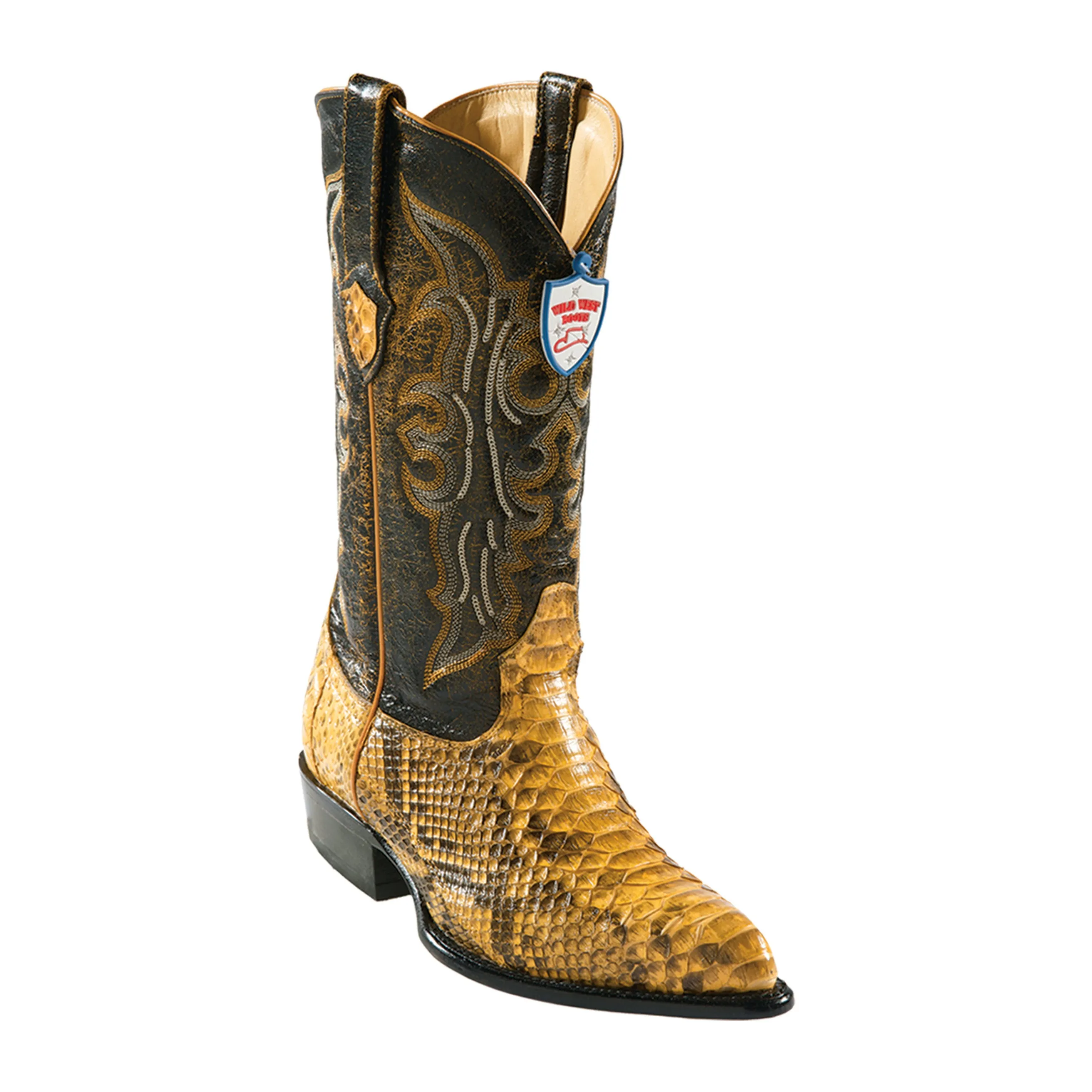 Men's Wild West Python Boots J Toe