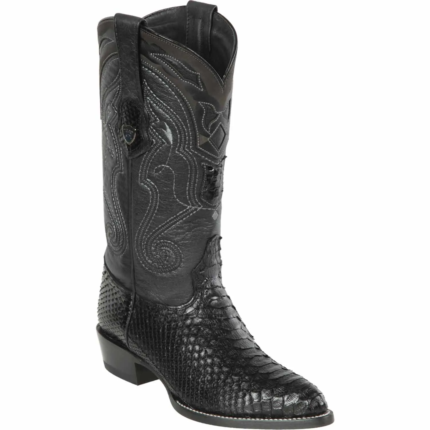 Men's Wild West Python Skin J Toe Boots 29957