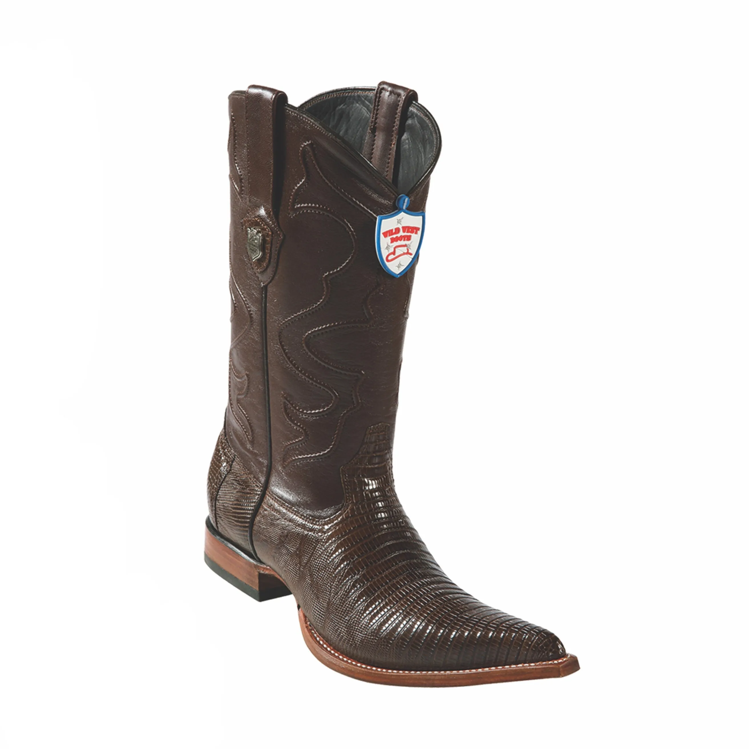 Men's Wild West Teju Lizard 3x Toe Boots