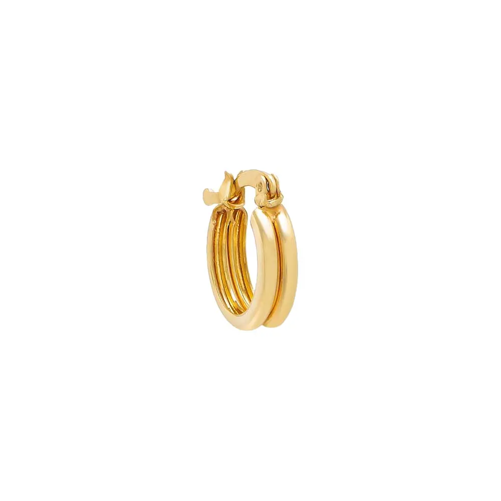 Mini Solid Hoop Earring