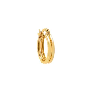 Mini Solid Hoop Earring