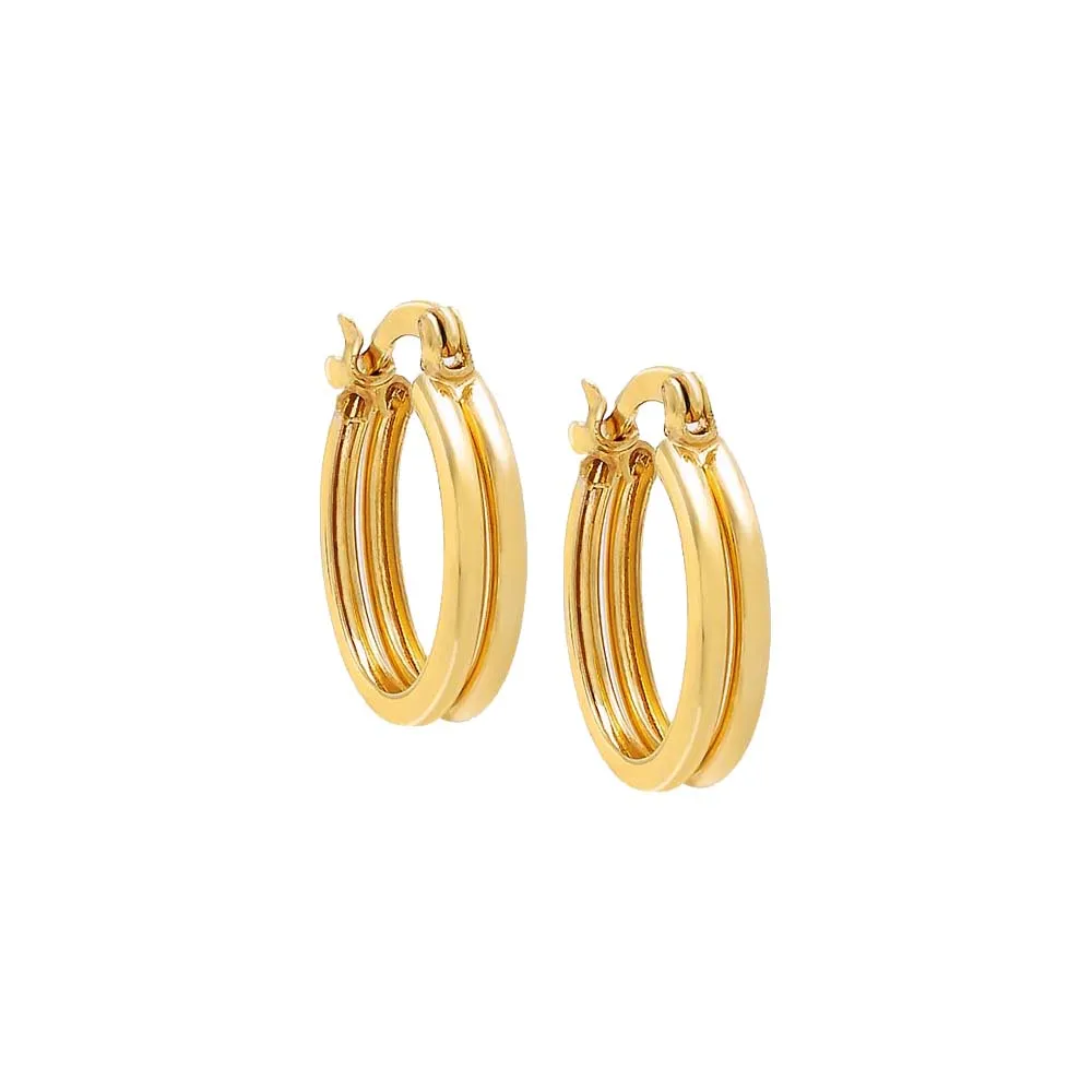 Mini Solid Hoop Earring