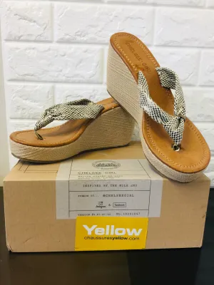New in box! Women's Chelsee Girl Wedge Sandals, Sz 10