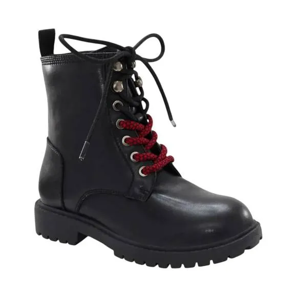 NEW KURT GEIGER boy's admiral boots in black