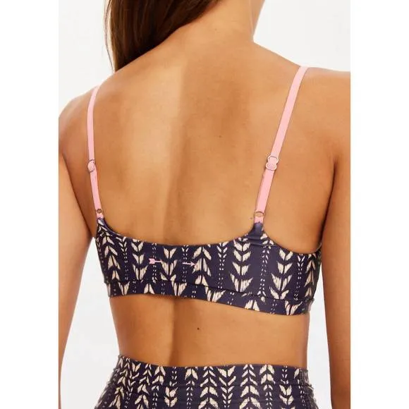 NEW THE UPSIDE mystic ballet bra in abstract
