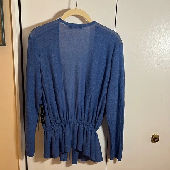 Nic Zoe Women's Blue Sweater