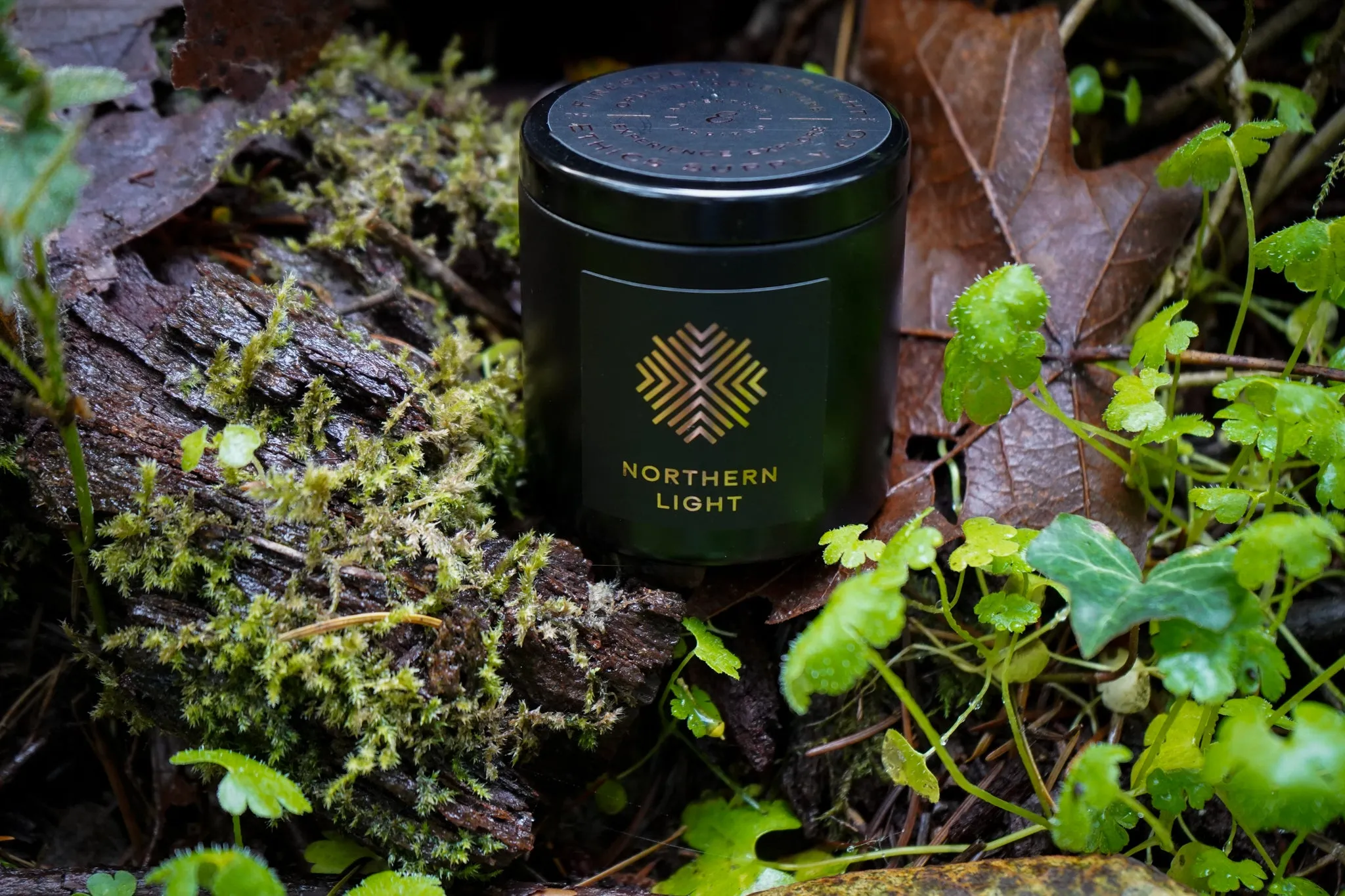 Northern Light Travel Candle