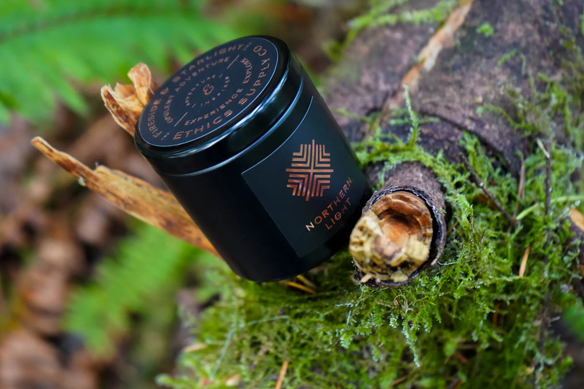 Northern Light Travel Candle