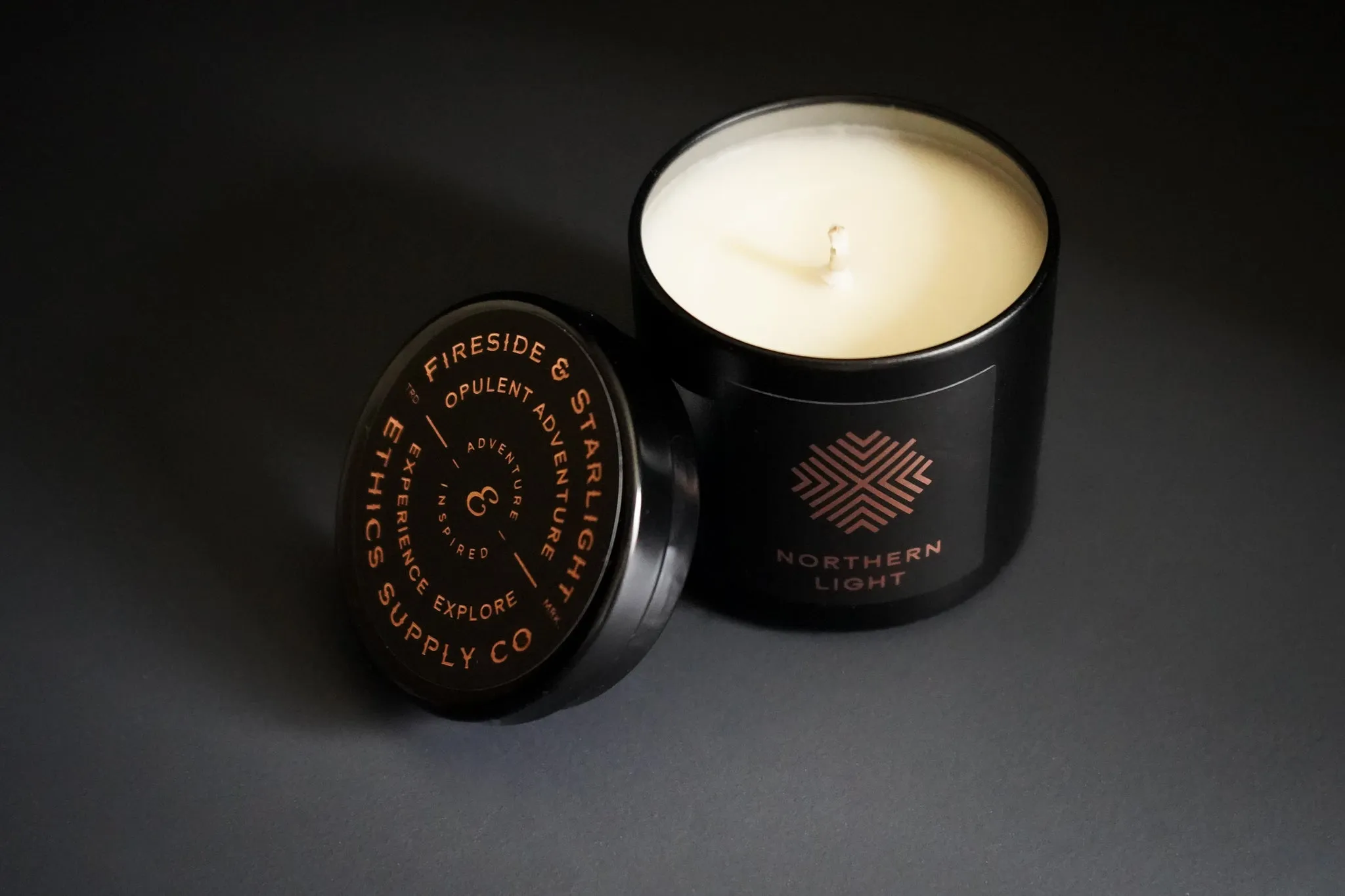 Northern Light Travel Candle