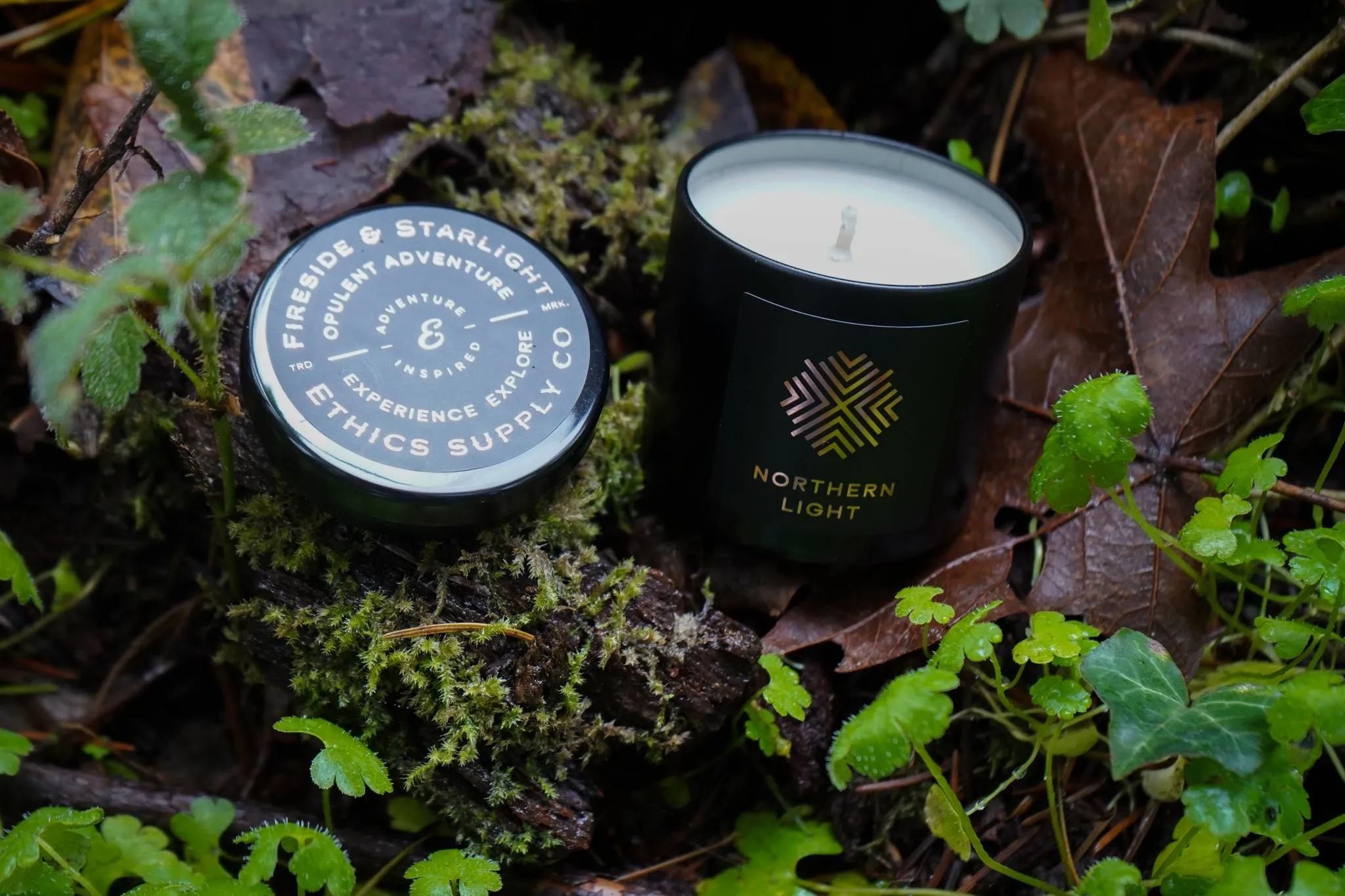 Northern Light Travel Candle