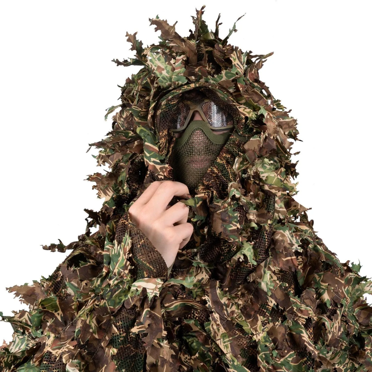 Novritsch Hood Modular 3D Ghillie Suit - Flecktarn