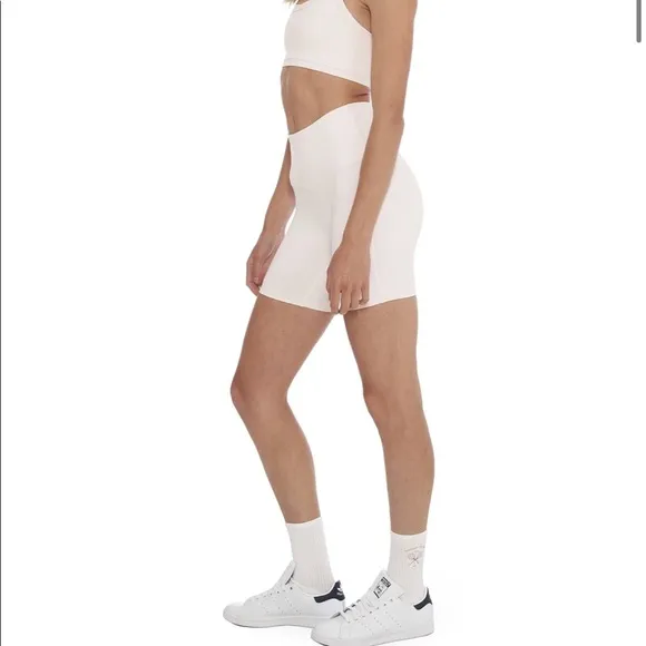 NWT Morgan Stewart Sport Ballet Shorts and Tank Matching Set $128