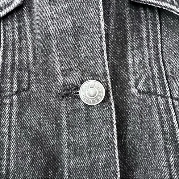 NWT TNR Black Denim Jacket size Small