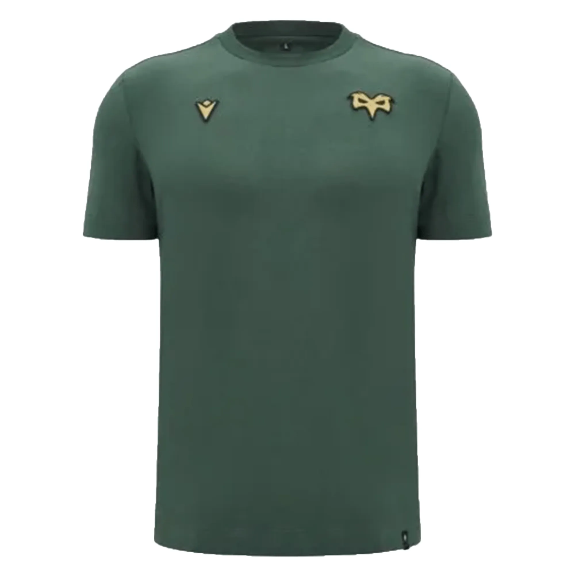 Ospreys Rugby 24/25 Poly Cotton T-Shirt by Macron