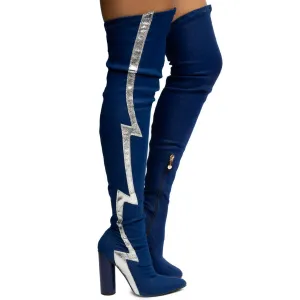 Paw-43 Thigh High Boots