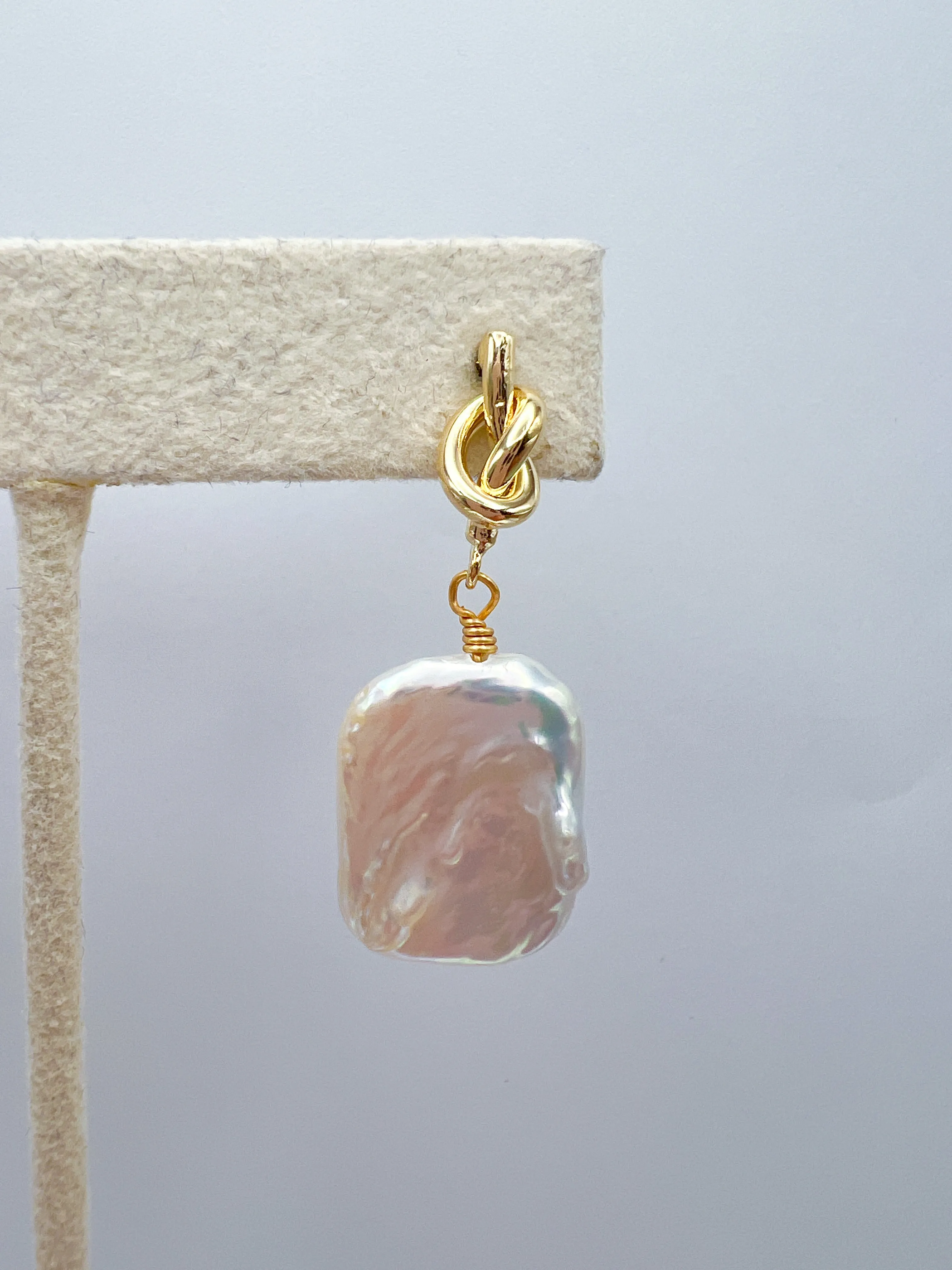 Pearl Bead Dipped Earrings