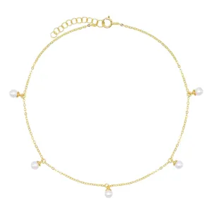 Pearl Charm Anklet