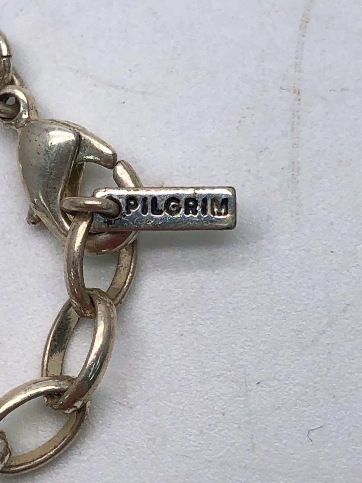 Pilgrim Silver Necklace