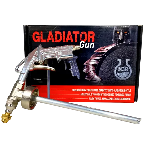 Pistola di alta qualità ideale per applicazione del KrakenCoating®️  Gladiator® e Raptor - Bituminosi e Insonorizzanti