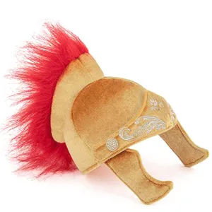 P.L.A.Y Pet Mutt Hatter Gladiator Hat Plush Dog Toy