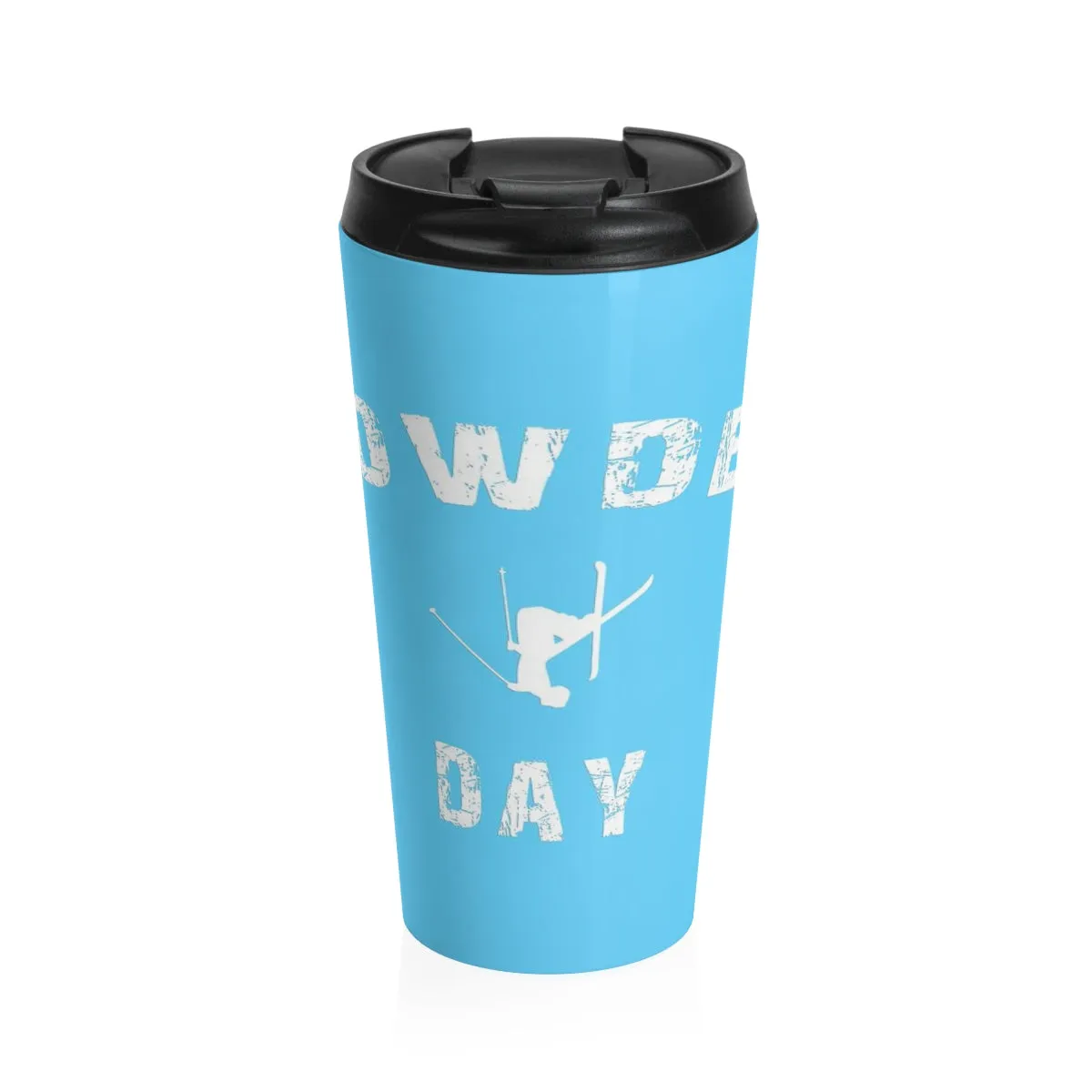 Powder Day - Stainless Steel Skiing Travel Mug
