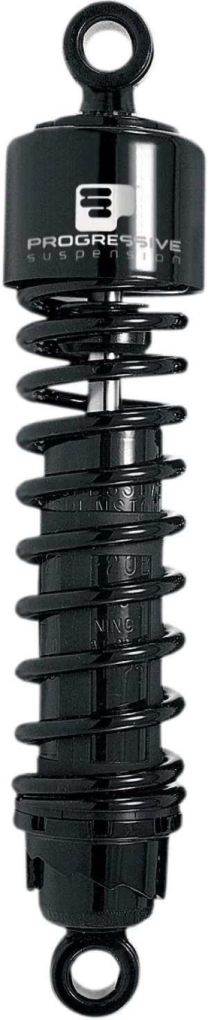 Progressive Suspension 412-4050B 412 Series 12in. Shocks - Black