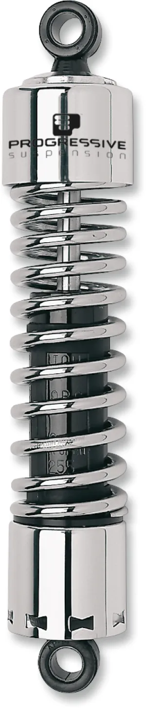 Progressive Suspension 412-4080C 412 Series 12in. Shocks - Chrome