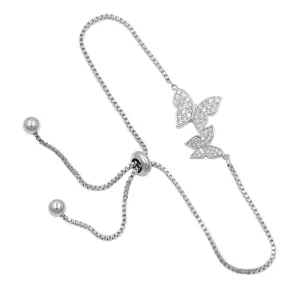 "Ballet Duet" -- Butterfly Bracelets