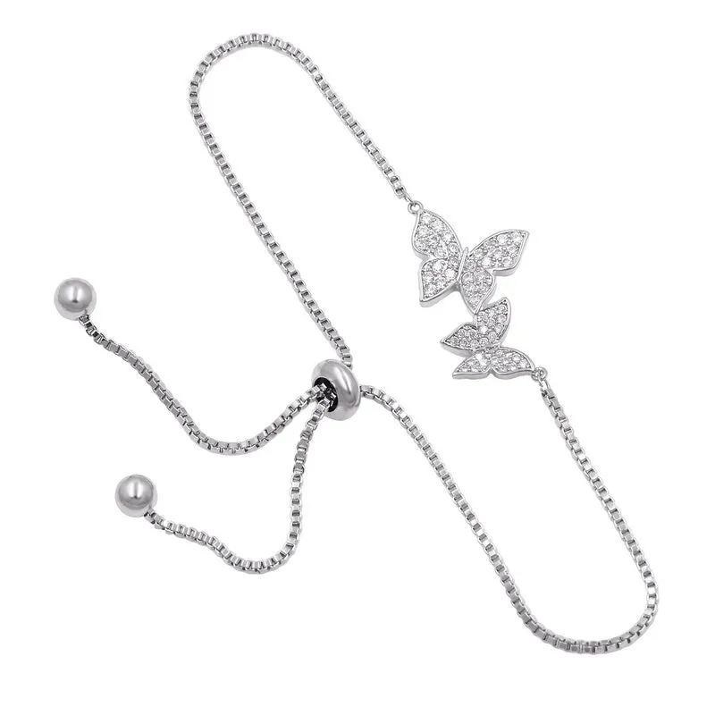 "Ballet Duet" -- Butterfly Bracelets