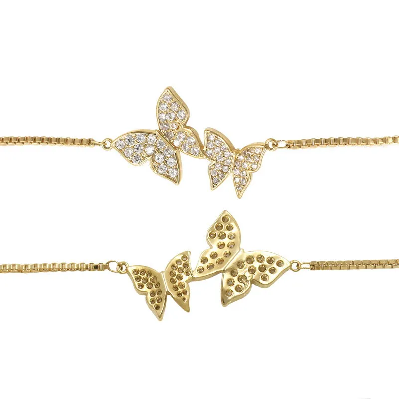 "Ballet Duet" -- Butterfly Bracelets