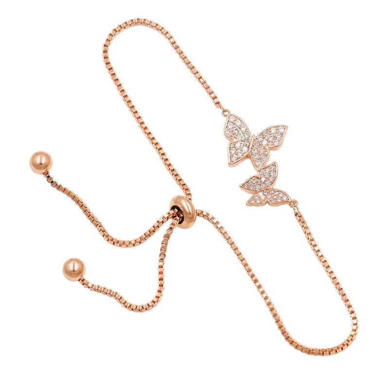 "Ballet Duet" -- Butterfly Bracelets