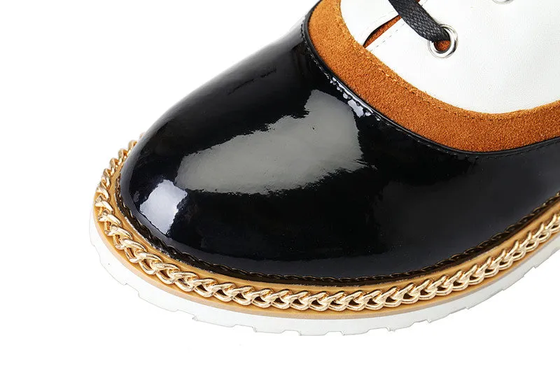 Retro Over The Knee Boots Women Genuine Leather Suede Long Boots Chain Cross-tied Flat Heel Boots Woman
