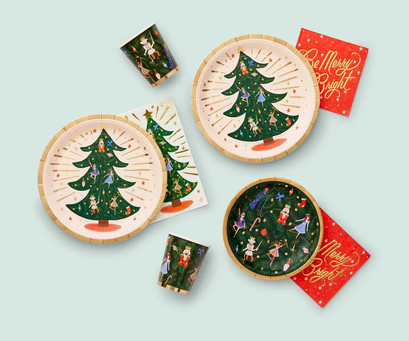 Rifle Nutcracker Guest Napkins