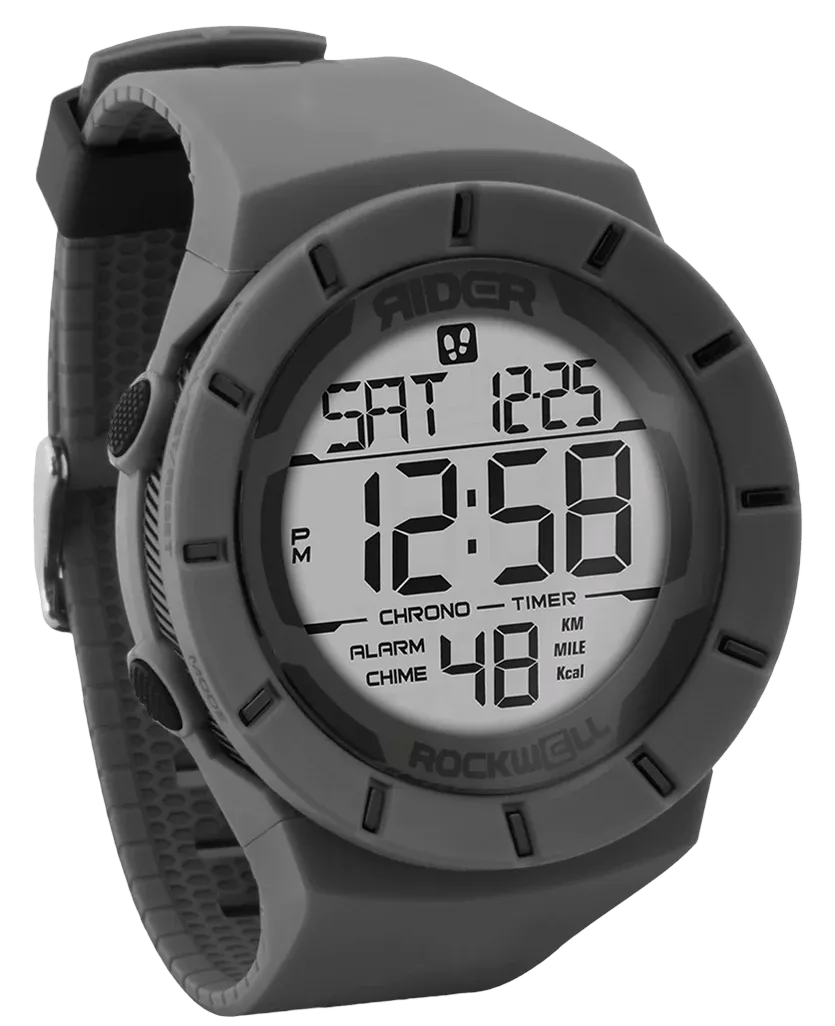 ROCKWELL THE COLISEUM FIT WATCH GREY BLACK