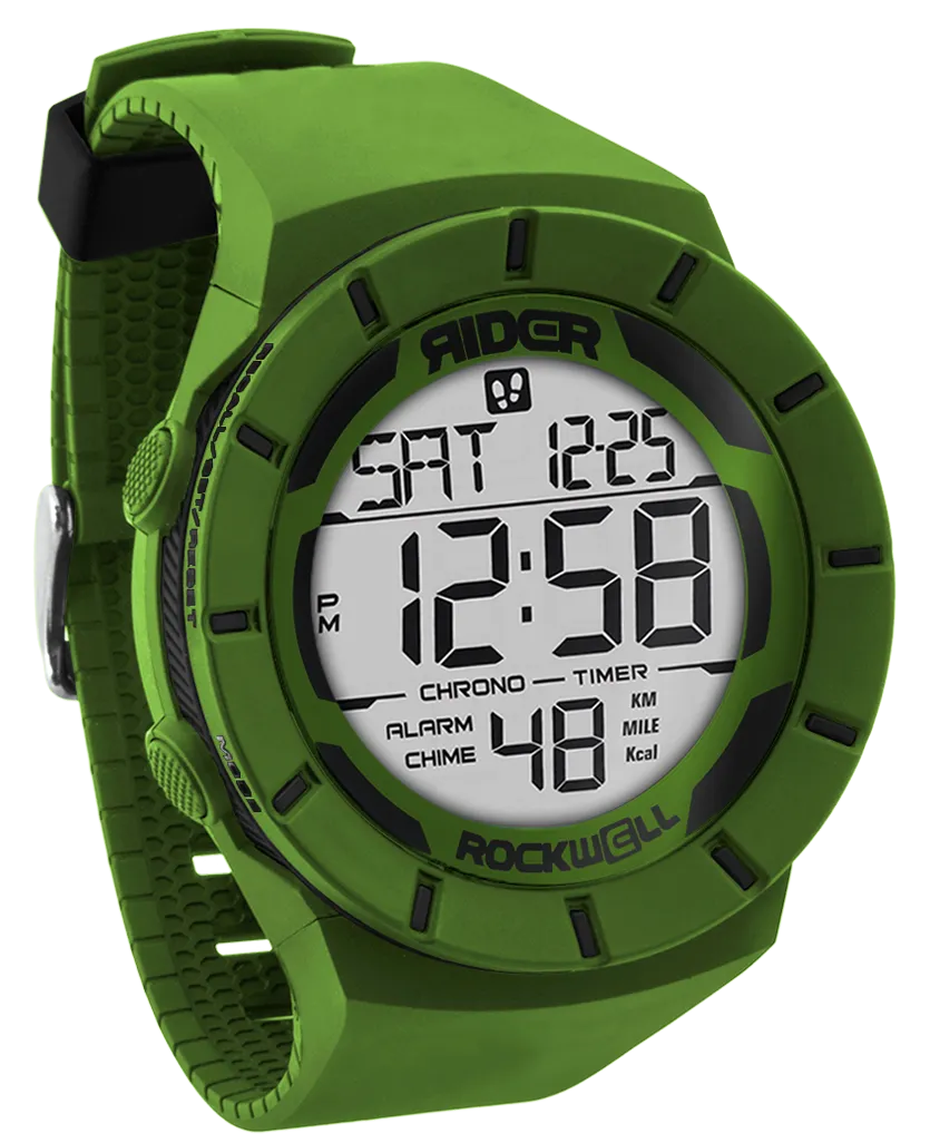 ROCKWELL THE COLISEUM FIT WATCH OD GREEN / BLACK