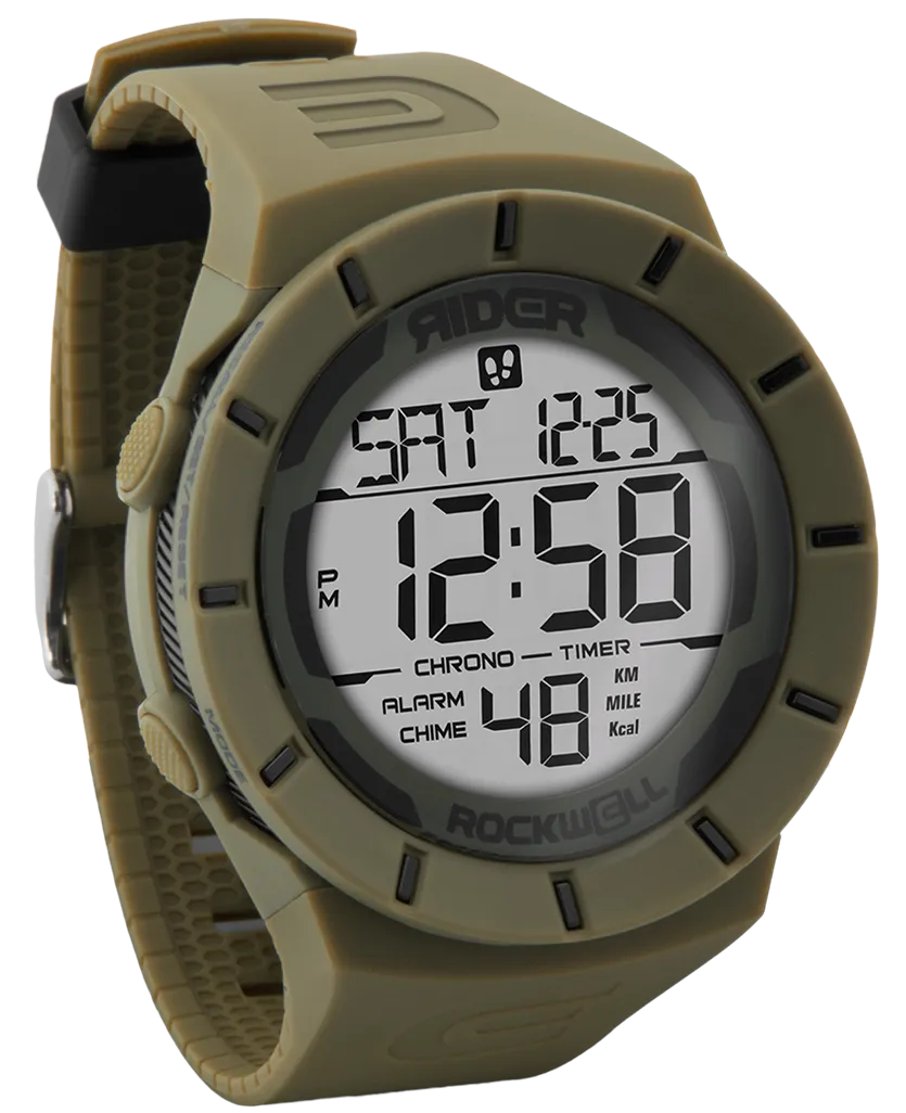 ROCKWELL THE COLISEUM FIT WATCH TAN / BLACK