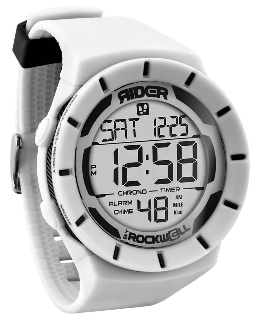 ROCKWELL THE COLISEUM FIT WATCH WHITE / BLACK