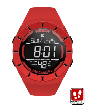 ROCKWELL THE COLISEUM WATCH WOUNDED WARRIOR RED BLACK