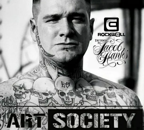 ROCKWELL x ART SOCIETY x JACOB HANKS COLISEUM FIT BLACK