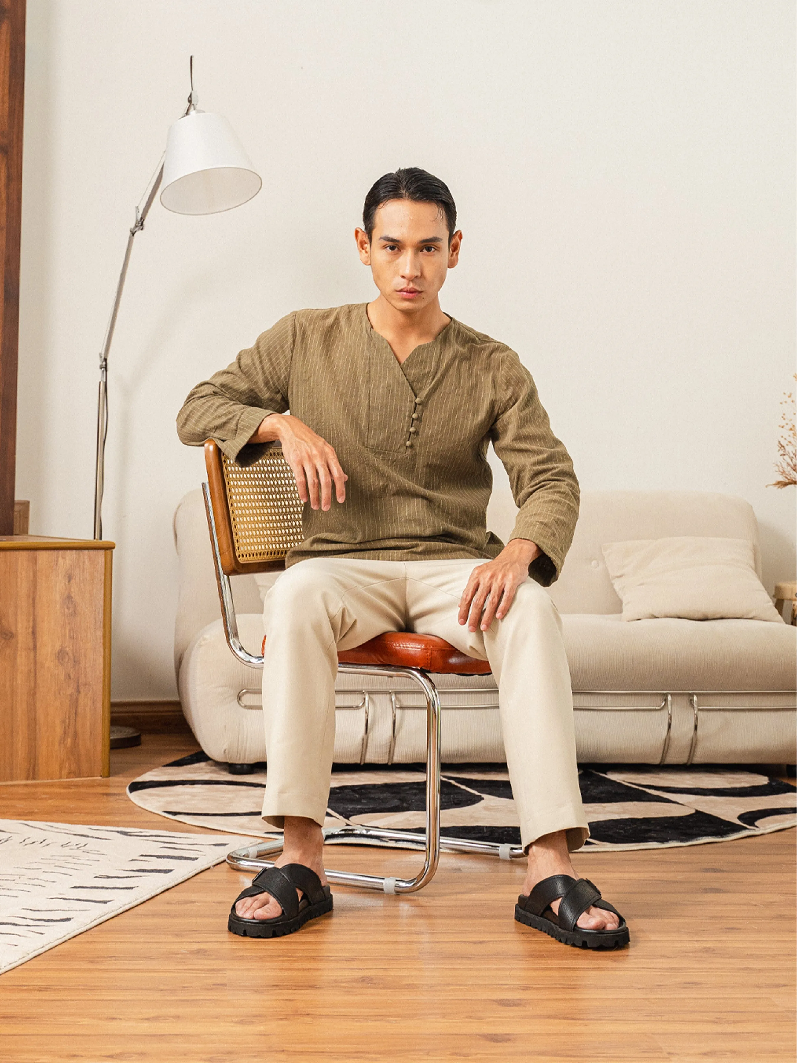 Roux Sandal - Black (Eva Combat)