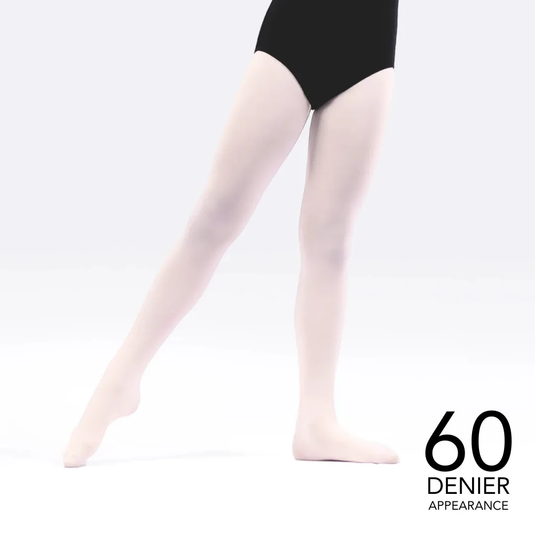 Silky Dance Pink Footed Ballet Tights ADULT